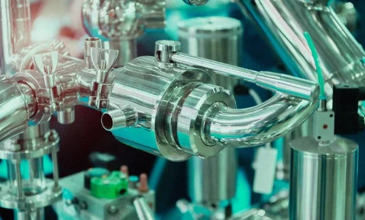 Industrial equipment illustrating automated administrative processes